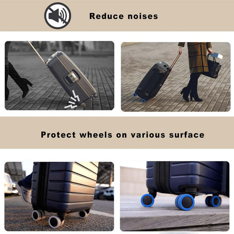 🧳Luggage wheel silicone protective cover✈️
