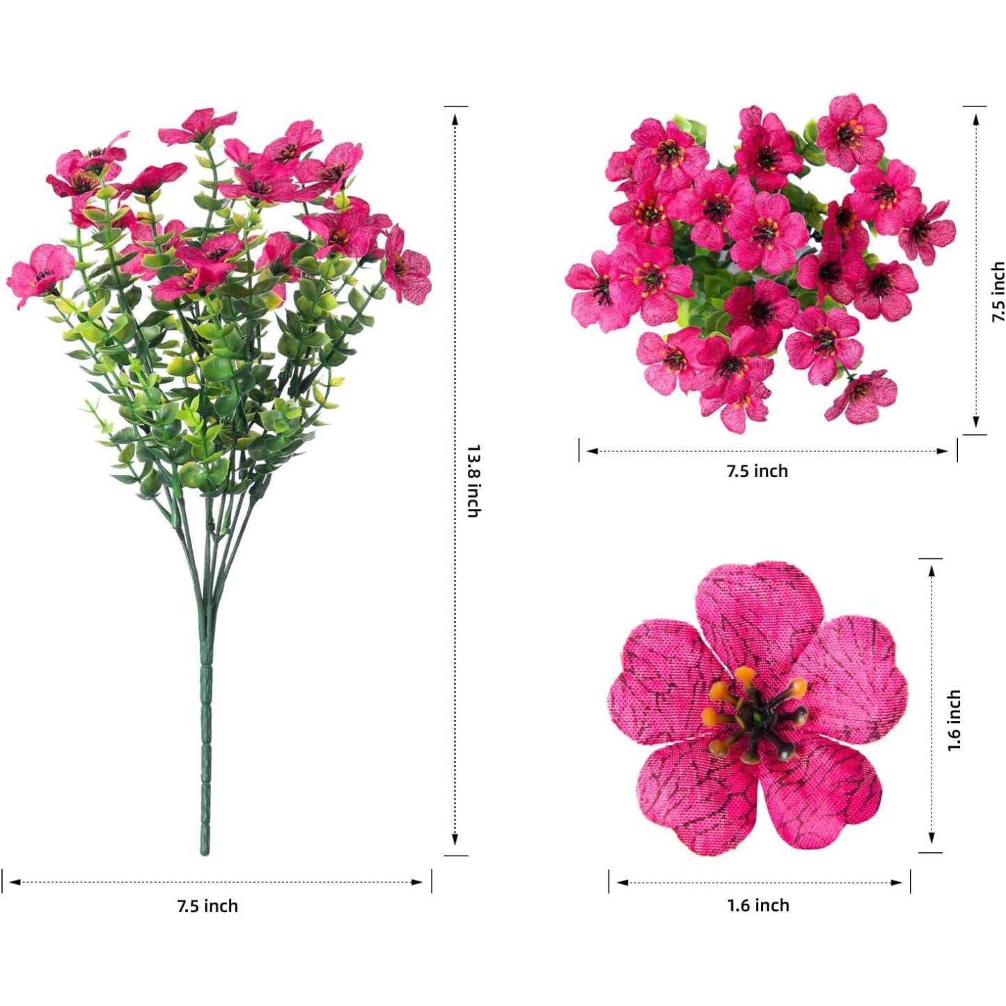 💖Exquisite UV Resistant Colorful Artificial Flowers