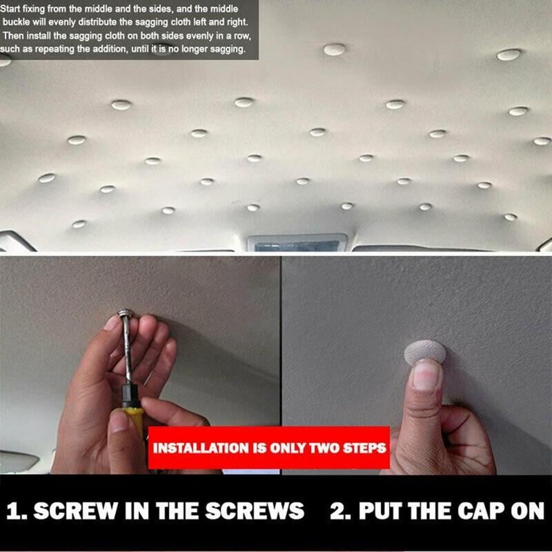 šRepair essentialš„Car Roof Cloth Falling Off Repair Special Buckle