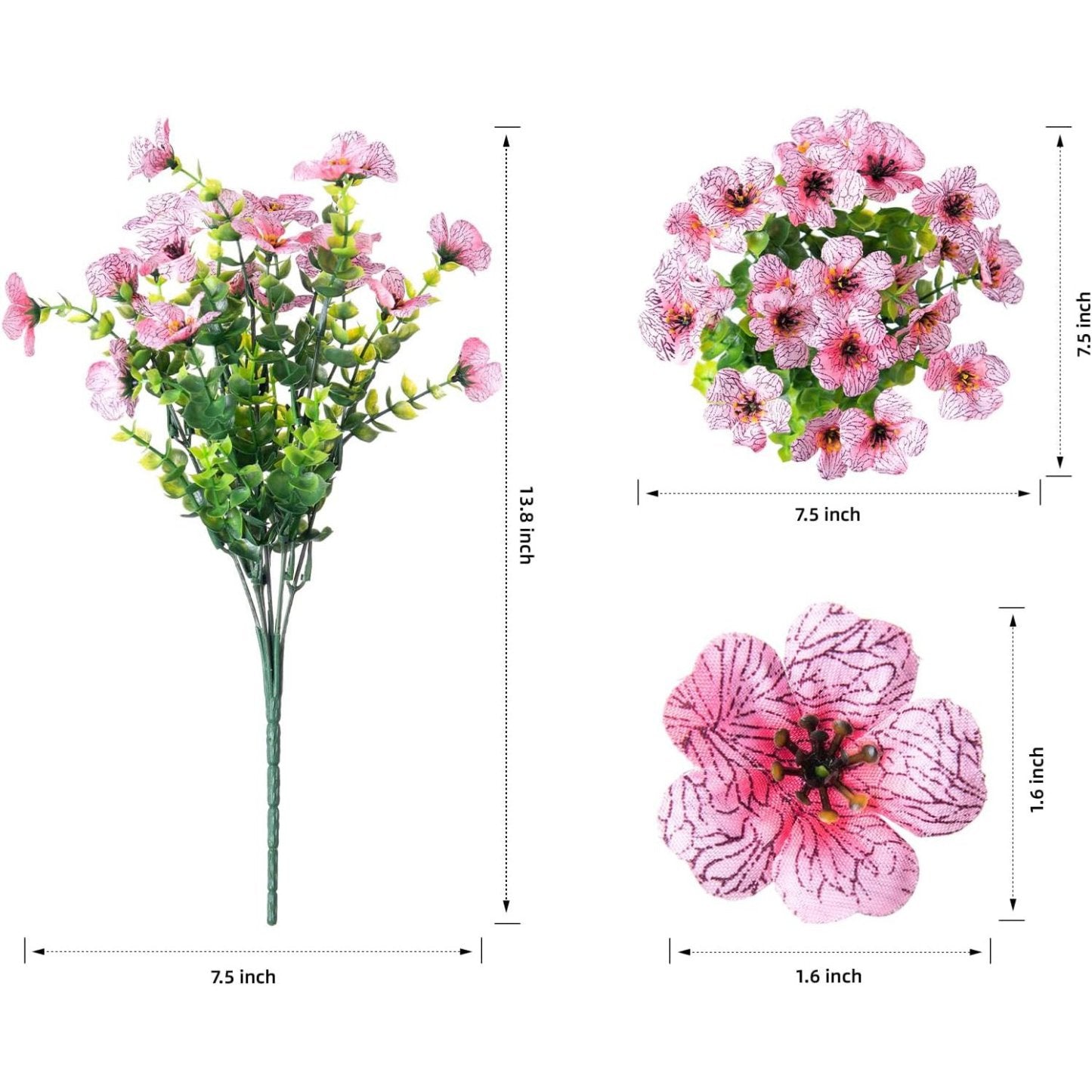 💖Exquisite UV Resistant Colorful Artificial Flowers