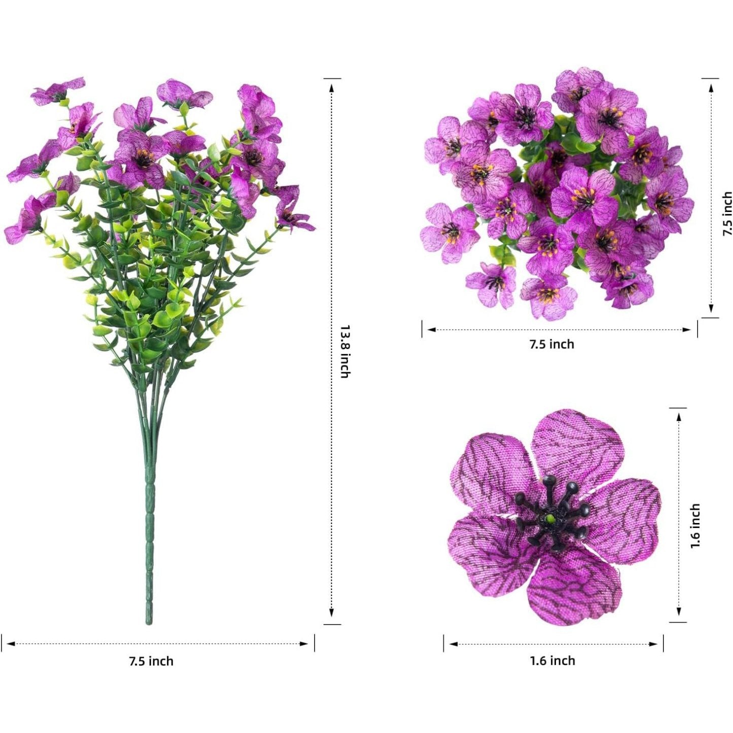 💖Exquisite UV Resistant Colorful Artificial Flowers