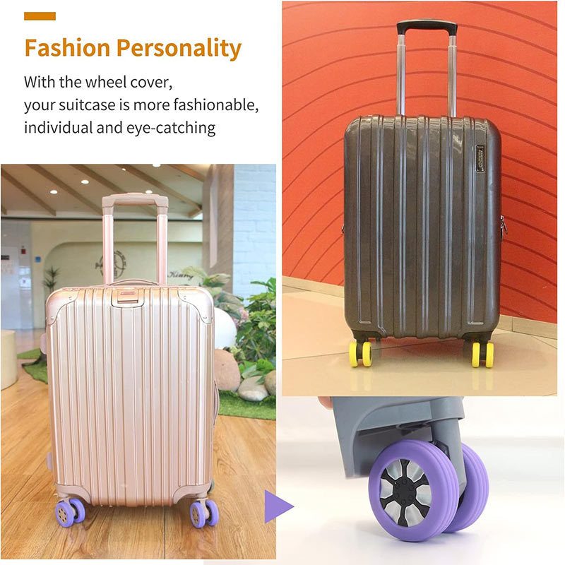 🧳Luggage wheel silicone protective cover✈️