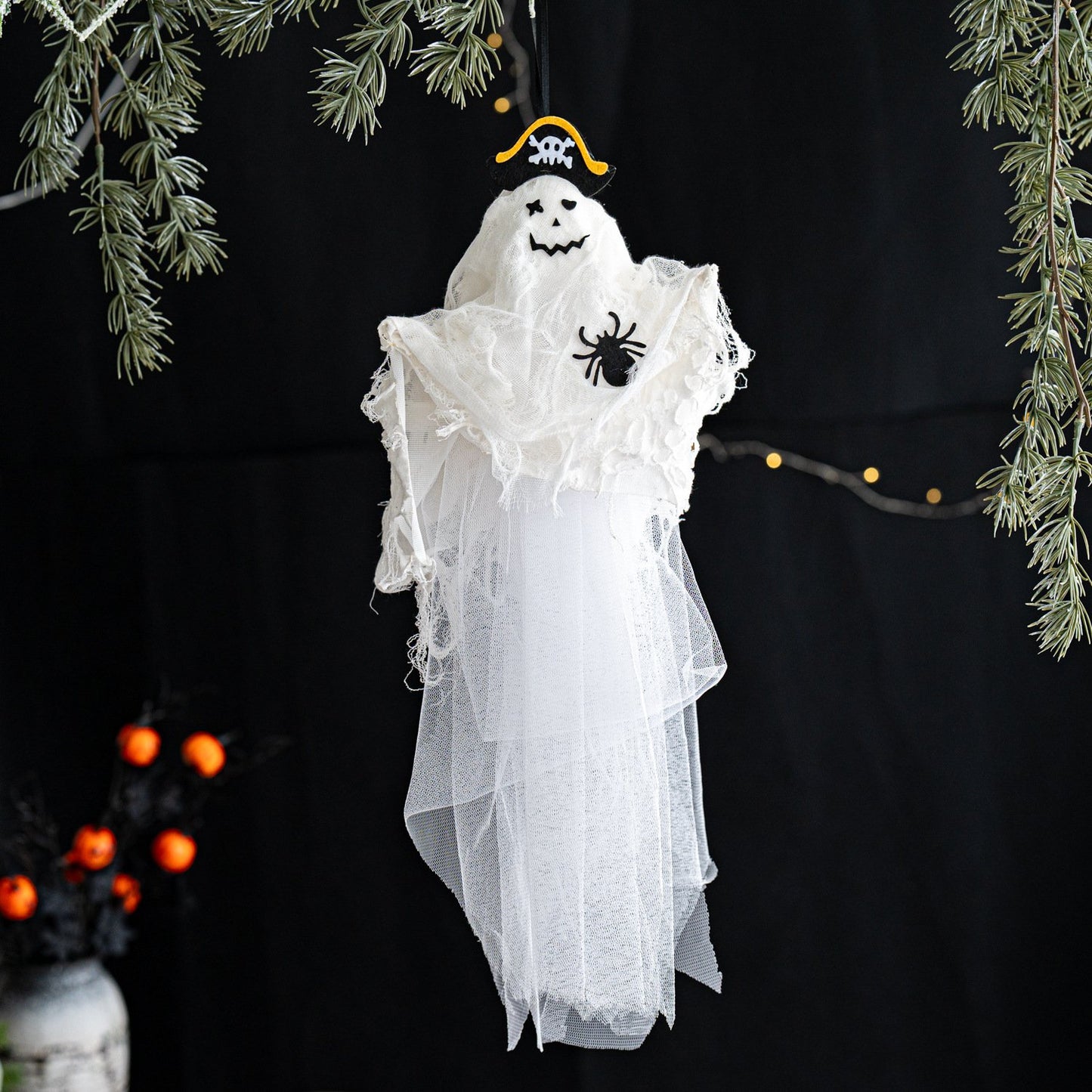 👻Spooky Halloween ghost witch pirate hanging decoration