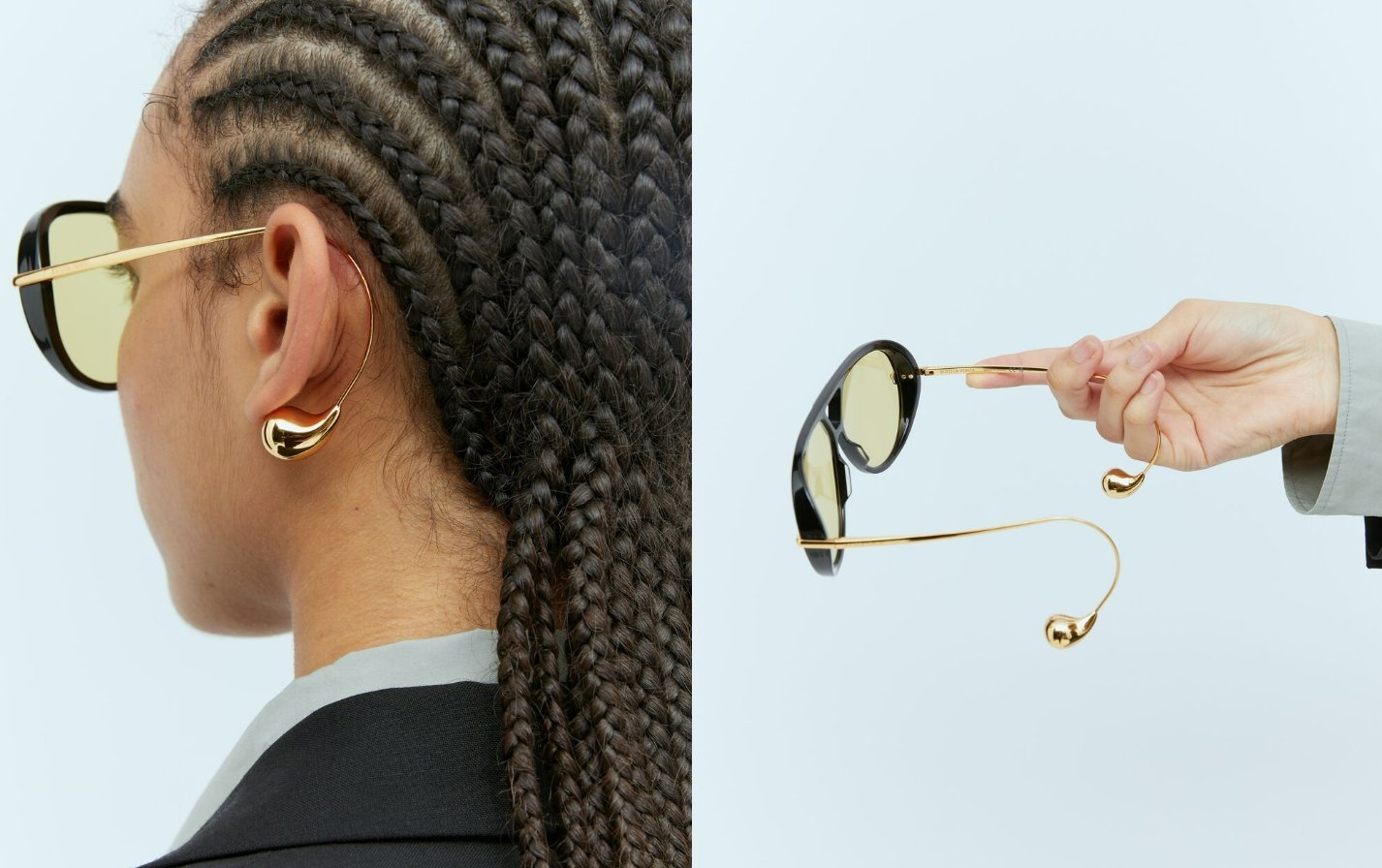 Pilot Style Sunglasses - Iconic Drop Shape with Recycled Materials