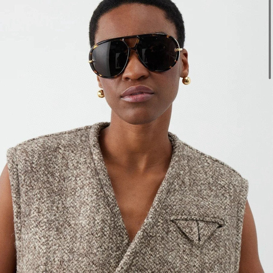 Pilot Style Sunglasses - Iconic Drop Shape with Recycled Materials