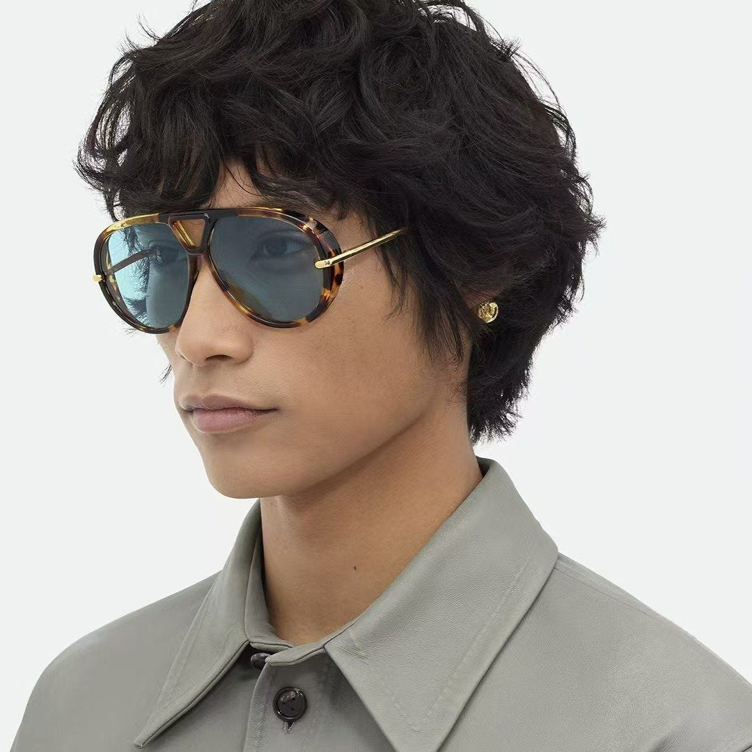 Pilot Style Sunglasses - Iconic Drop Shape with Recycled Materials