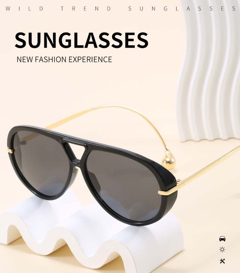 Pilot Style Sunglasses - Iconic Drop Shape with Recycled Materials
