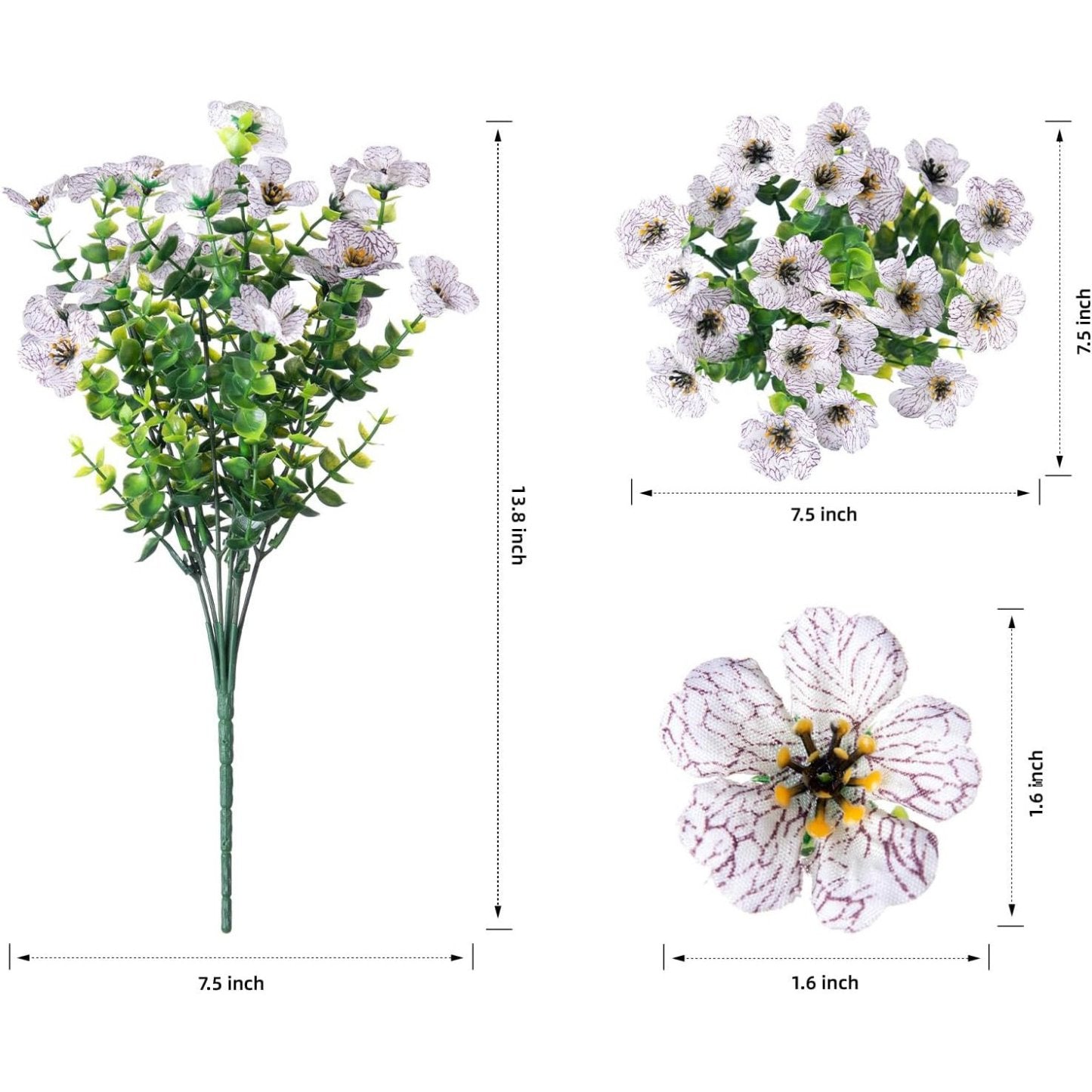 💖Exquisite UV Resistant Colorful Artificial Flowers