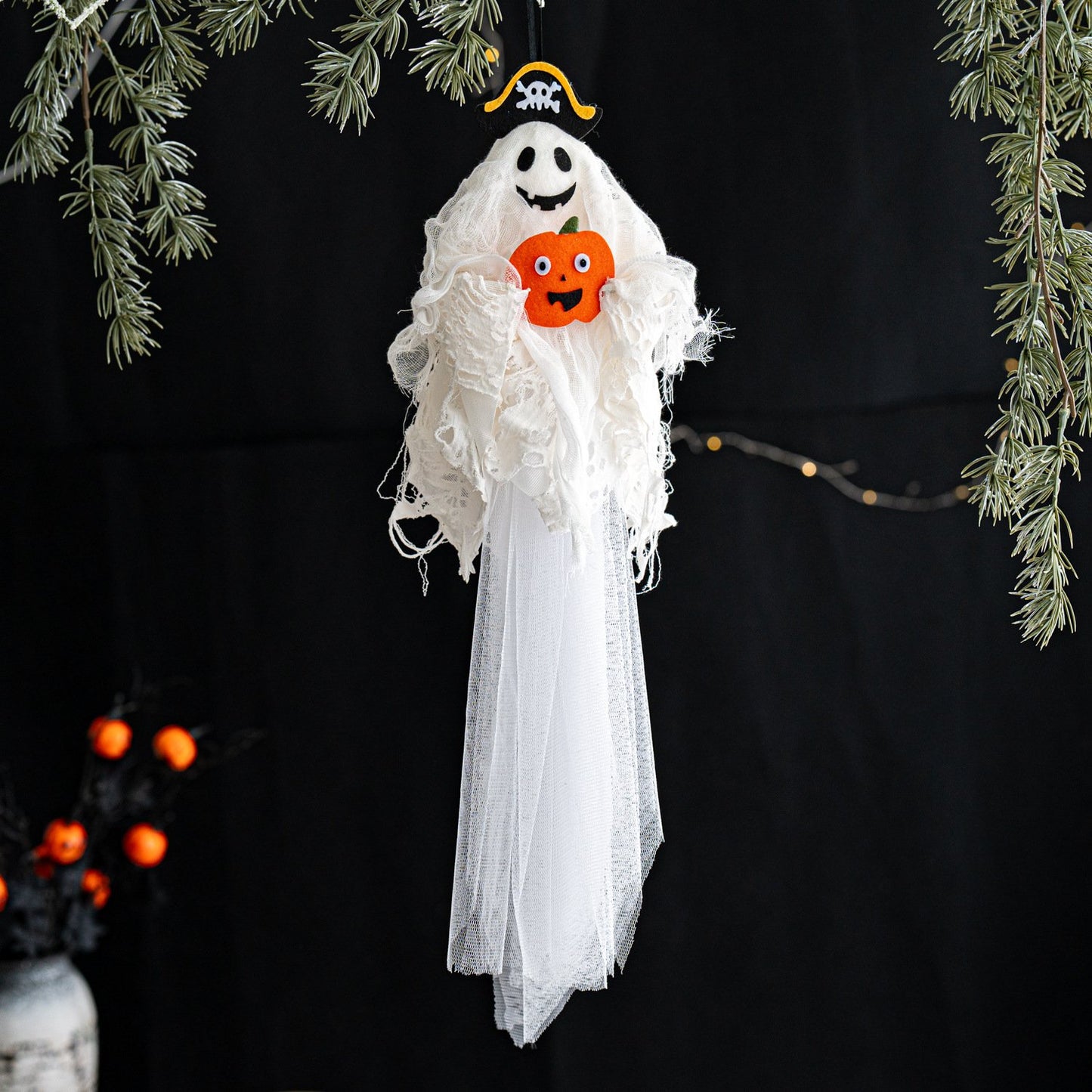 👻Spooky Halloween ghost witch pirate hanging decoration