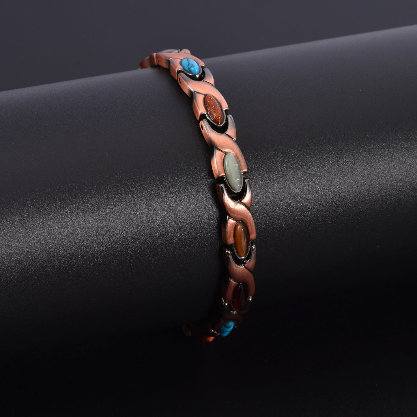 Magnetic Copper Bracelet – Pure Solid Copper with 3800 Gauss Powerful Magnets