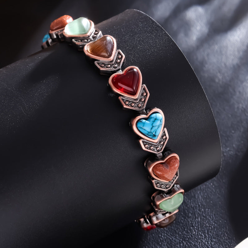 Magnetic Copper Bracelet – Pure Solid Copper with 3800 Gauss Powerful Magnets